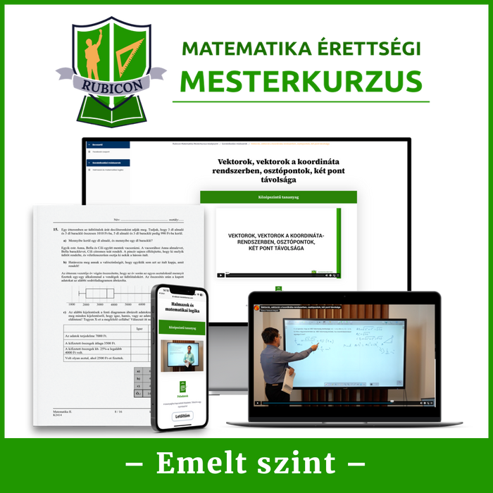 Rubicon Matematika Mesterkurzus emelt szint