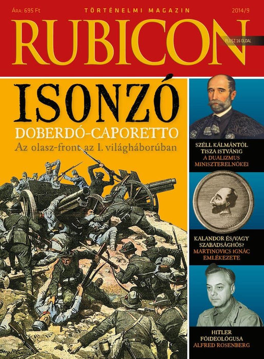 2014/9. Isonzó - Doberdó - Caporetto