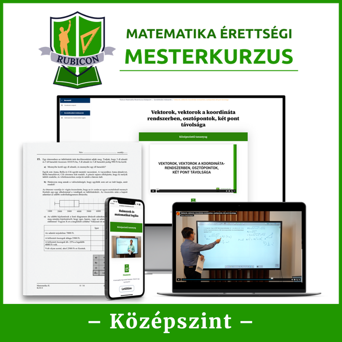 Rubicon Matematika Mesterkurzus középszint