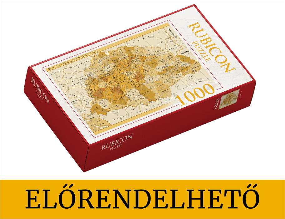 Rubicon-Puzzle – Nagy-Magyarország [ELŐRENDELHETŐ]