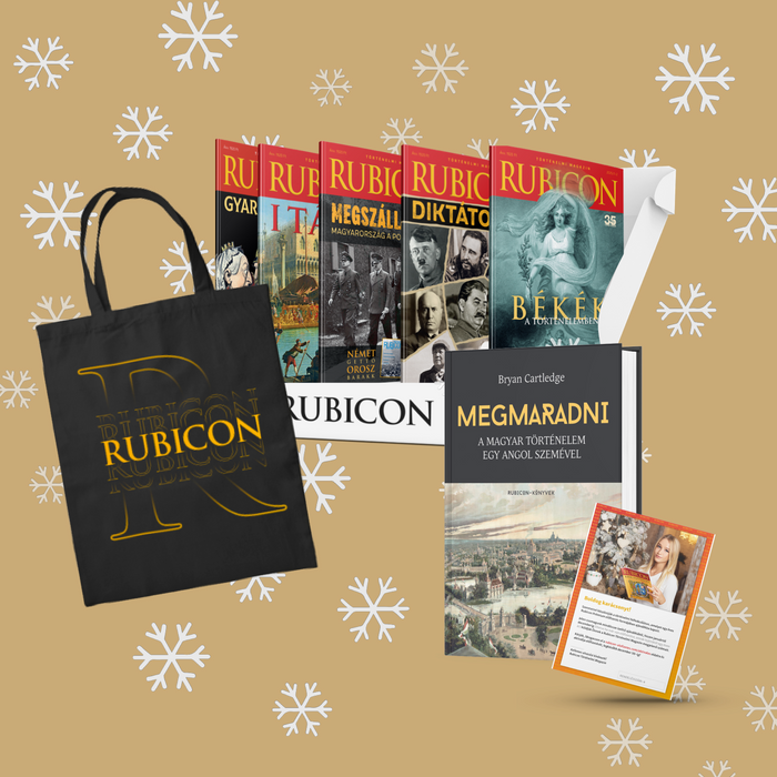 Karácsonyi Prémium 1 ajándékcsomag [választott könyv: Megmaradni]